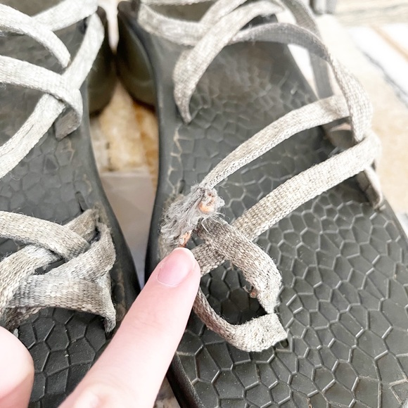 Chaco Stones Grey Sandals - Picture 5 of 8